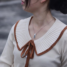 Engravable Sun And Moon Matching Bar Couple Necklaces In Sterling Silver - CoupleSets