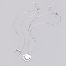 Engravable Sun And Moon Necklaces For Couples In Sterling Silver - CoupleSets