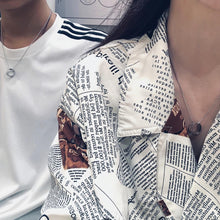 Engravable Amour Matching Ring Necklaces For Couples In Sterling Silver - CoupleSets