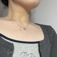 Unique Matching Ring Necklaces For Couples In Sterling Silver - CoupleSets