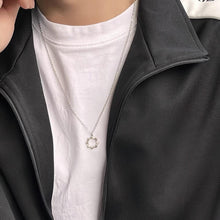 Unique Sun And Moon Love Matching Couple Necklaces In Sterling Silver - CoupleSets