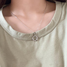 Unique Sun And Moon Love Matching Couple Necklaces In Sterling Silver - CoupleSets