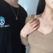 Unique Sun And Moon Love Matching Couple Necklaces In Sterling Silver - CoupleSets