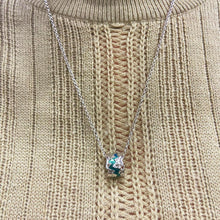 Unique Aurora Matching Couple Pendant Necklaces In Sterling Silver - CoupleSets