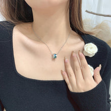 Unique Aurora Matching Couple Pendant Necklaces In Sterling Silver - CoupleSets