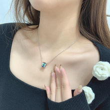 Unique Aurora Matching Couple Pendant Necklaces In Sterling Silver - CoupleSets