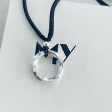 Unique Infinity Ring Necklaces For Couples In Sterling Silver - CoupleSets