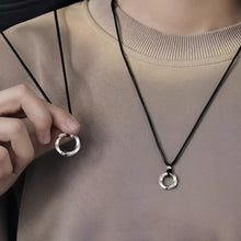Unique Infinity Ring Necklaces For Couples In Sterling Silver - CoupleSets