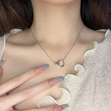 Unique Fall In Love Matching Infinity Couple Necklaces In Sterling Silver - CoupleSets