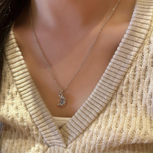 Sun And Moon Matching Necklaces For Couples In Sterling Silver