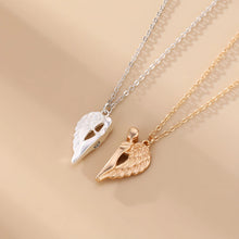 My Angel Matching Heart Necklaces For Couples In Titanium