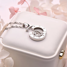Unique Heart Lock And Key Necklace For Couples In Sterling Silver