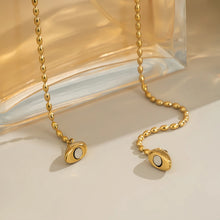 Magnetic Heart Necklaces For Couples In Titanium