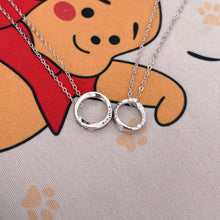 Glow In The Dark Fireworks Magnetic Heart Infinity Couple Necklaces
