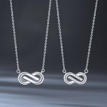 Unique Matching Infinity Necklaces For Couples In Sterling Silver