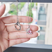 Thorns And Roses Infinity Couple Necklaces In Sterling Silver