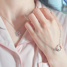 Thorns And Roses Infinity Couple Necklaces In Sterling Silver