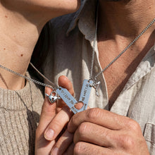 Love You More Lock And Key Matching Heart Couples Necklaces