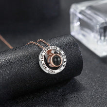 You Are The Favorite Of My Life Photo Projection Couple Necklaces