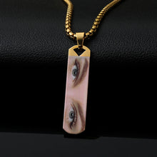 Personalized Matching Eye Photo Pendant Couple Bracelets