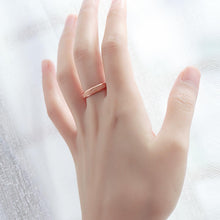 Black And Rose Frosted Couple Rings In Titanium - CoupleSets