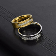 Simple Wedding Bands For Couples In Titanium - CoupleSets