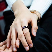 Engravable Her King His Queen Couple Rings In Titanium - CoupleSets