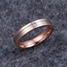 Unique When I Am With You Promise Rings For Couples In Titanium - CoupleSets