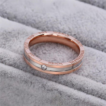 Unique When I Am With You Promise Rings For Couples In Titanium - CoupleSets