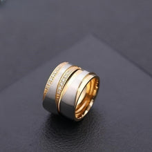 Engravable Matching Promise Rings For BF And GF In Titanium - CoupleSets