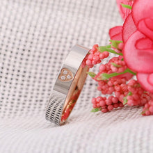 Engravable Cross And Heart Couple Rings Set In Titanium - CoupleSets