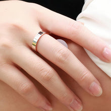 Engravable Cross And Heart Couple Rings Set In Titanium - CoupleSets