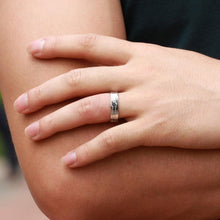 Two Shall Be As One Always Protects Always Trusts Always Promise Rings In Titanium - CoupleSets