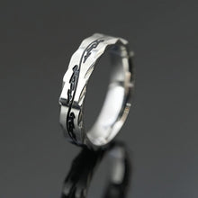 Engravable Matching Thorns Rings For Couples In Titanium - CoupleSets