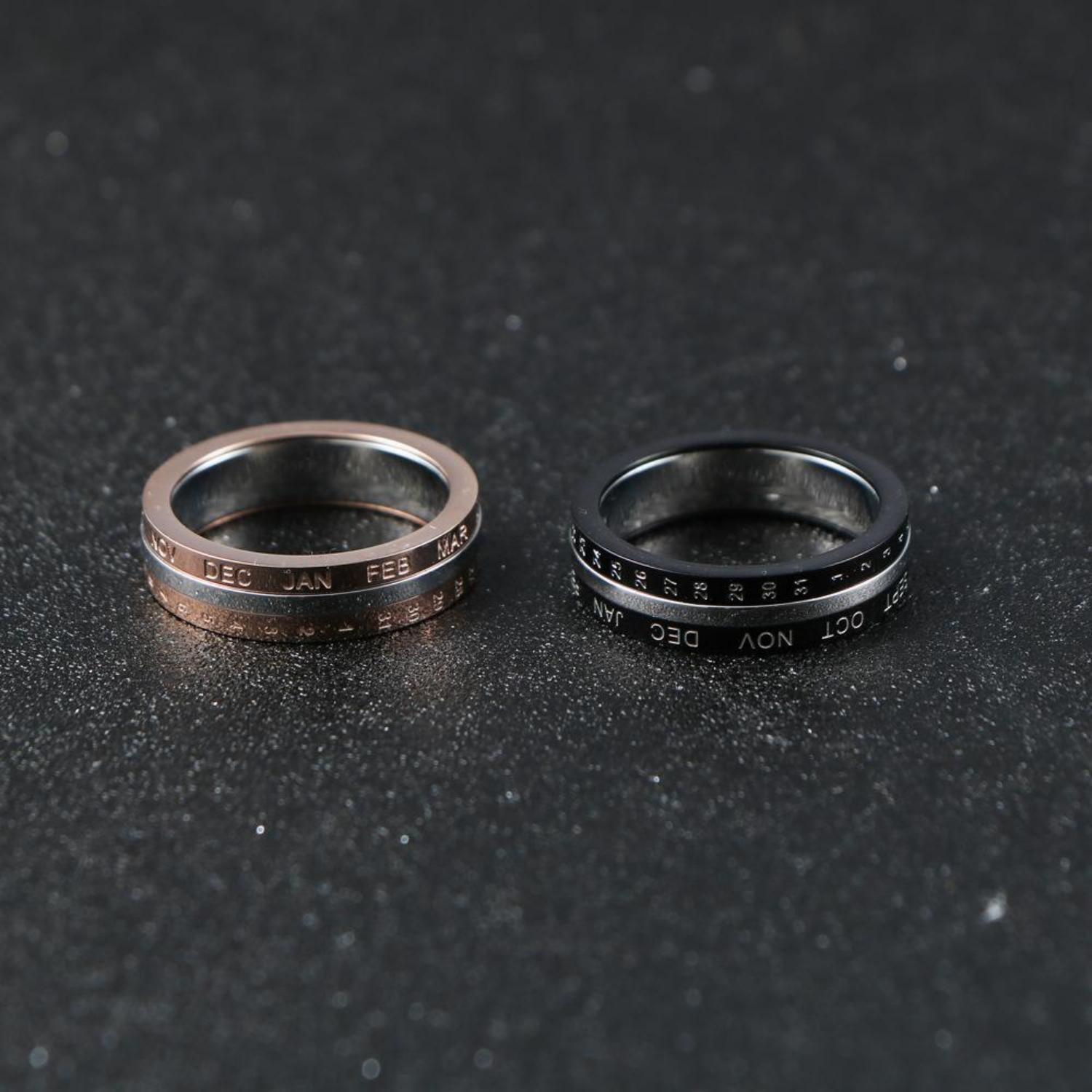 Maths Couple Rings Matching Couple Rings Set | Promise Rings For Couples – Page 3 – CoupleSets