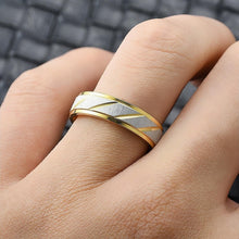 Personalized Matching Rings For Couples In Titanium - CoupleSets