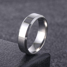 Engravable Simple Rings For Couples In Titanium - CoupleSets
