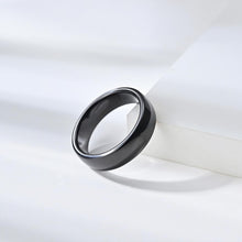 Day And Night Simple Ceramic Rings For Couples - CoupleSets