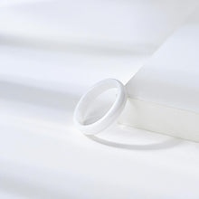 Day And Night Simple Ceramic Rings For Couples - CoupleSets