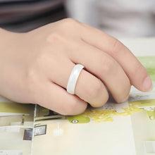 Day And Night Simple Ceramic Rings For Couples - CoupleSets