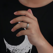 Unique Seashell Rings For Couples In Tungsten - CoupleSets