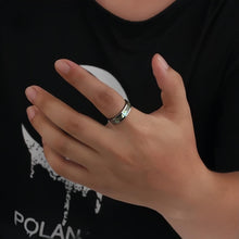 Unique Seashell Rings For Couples In Tungsten - CoupleSets