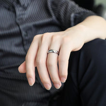 Engravable Simple Promise Rings For Couples In Tungsten - CoupleSets