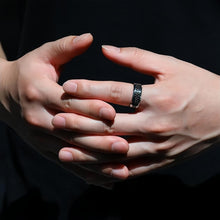 Engravable Unique Carbon Fiber Rings For Couples In Tungsten - CoupleSets