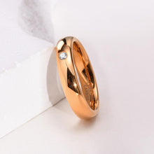 Engravable Simple Matching Ring Sets For Couples In Tungsten - CoupleSets