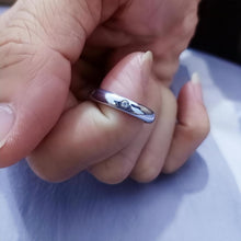 Engravable Simple Matching Ring Sets For Couples In Tungsten - CoupleSets