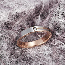 Engravable Meteor Promise Rings For Couples In Tungsten - CoupleSets