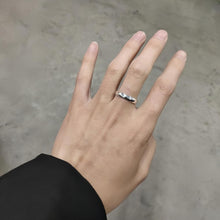 Engravable Simple Matching Promise Rings For Couples In Sterling Silver - CoupleSets