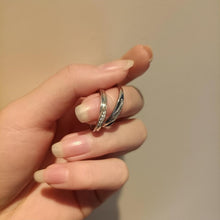 Engravable Unique Promise Rings For Couples In Sterling Silver - CoupleSets