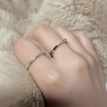Engravable Matching Infinity Promise Rings Sets In Sterling Silver - CoupleSets
